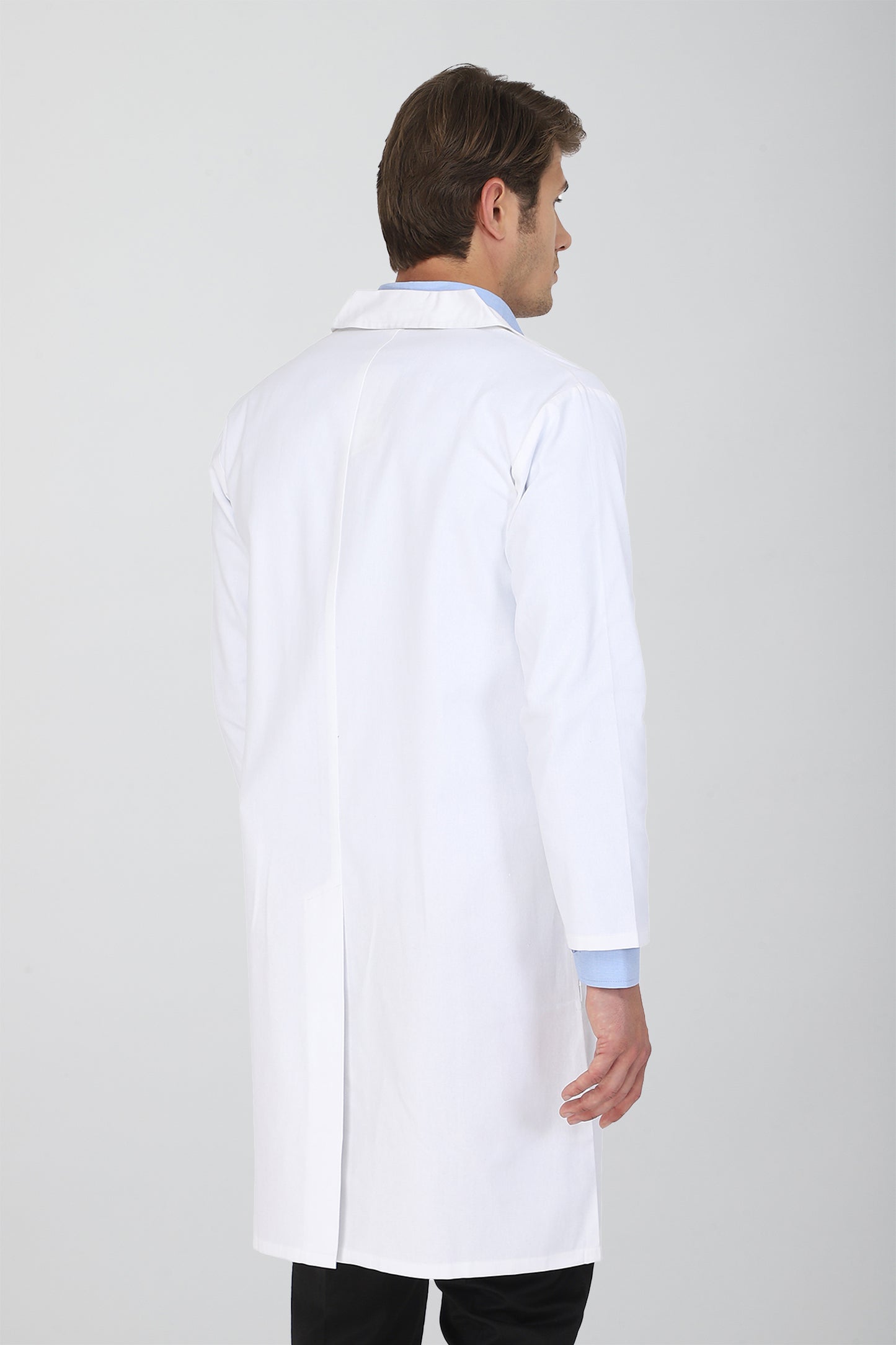 Men's Lab Coat Apron (Button Closure) Full Sleeve - Length 41"