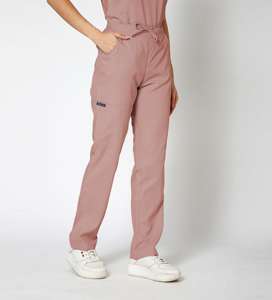 Healer's Line Women’s Scrub Bottom (Dark Peach) 4 Pockets