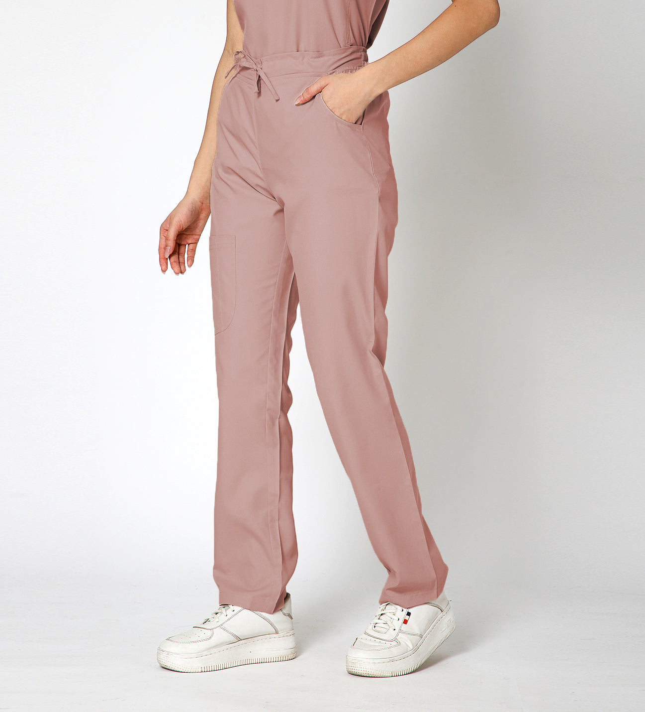 Healer's Line Women’s Scrub Bottom (Dark Peach) 4 Pockets