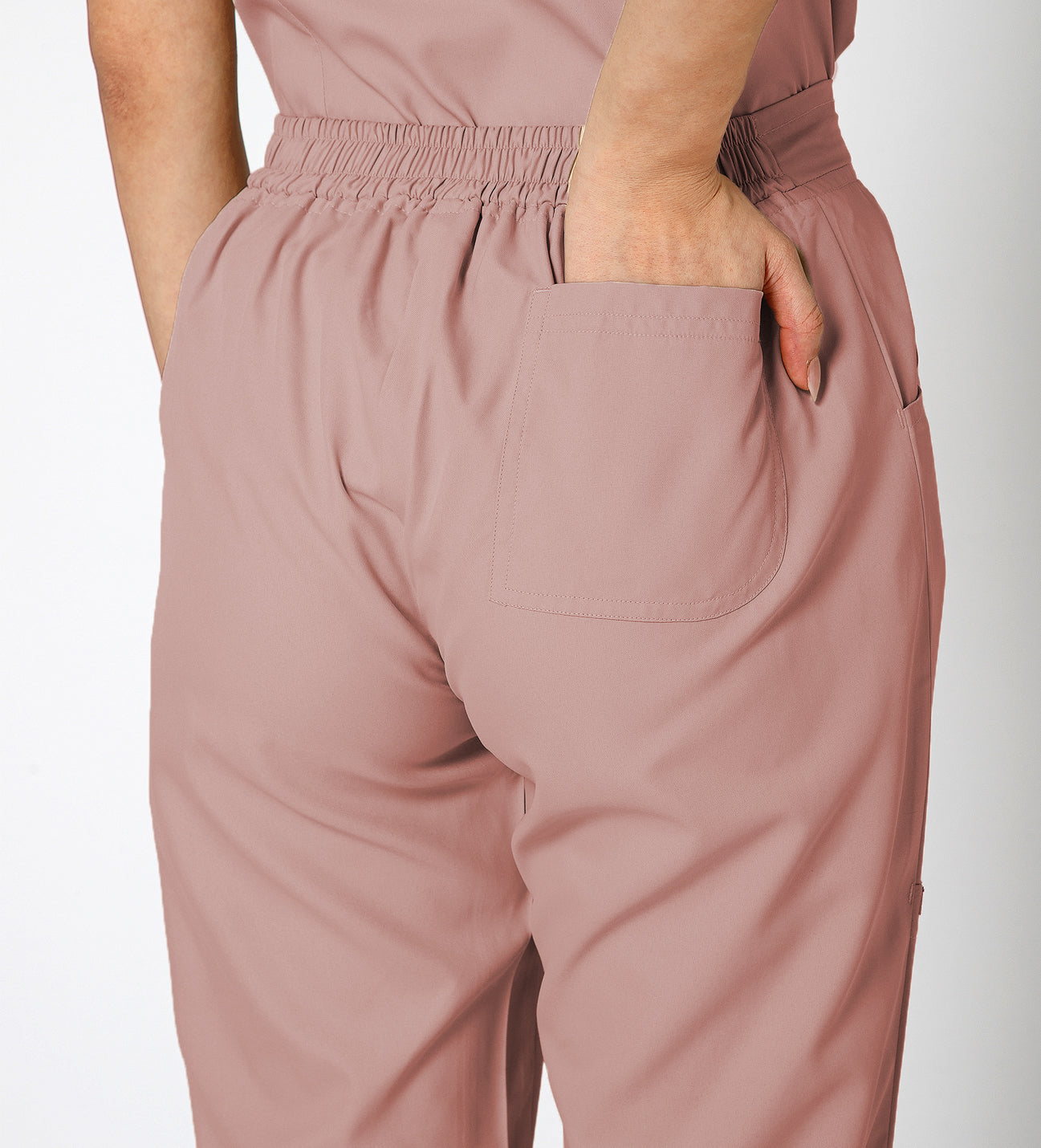 Healer's Line Women’s Scrub Bottom (Dark Peach) 4 Pockets