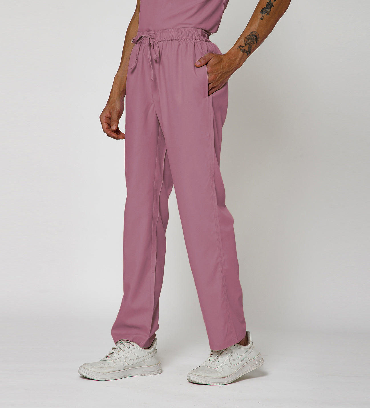 Healer's Line Men's Scrub Bottom (Mauve) 4 Pockets