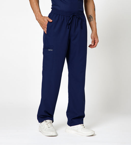 Healer's Line Men's Scrub Bottom (Navy) 4 Pockets