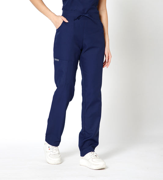 Healer's Line Women’s Scrub Bottom (Navy) 4 Pockets