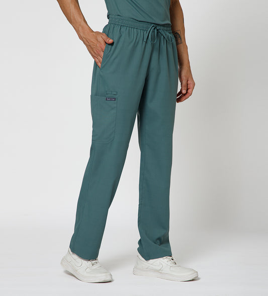 Healer's Line Men's Scrub Bottom (Medium Olive) 4 Pockets
