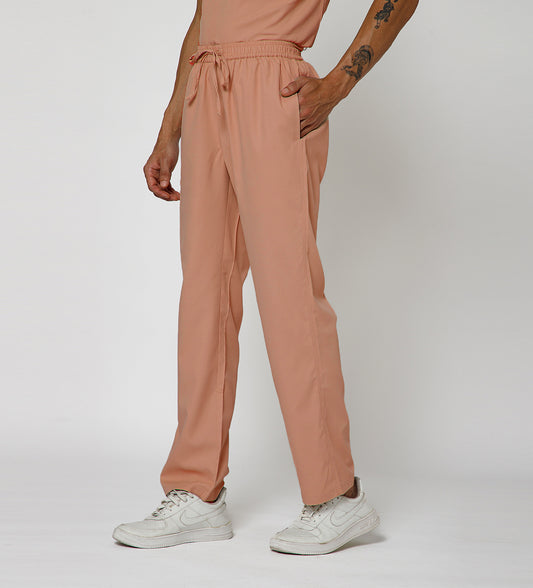 Healer's Line Men's Scrub Bottom (Peach) 4 Pockets