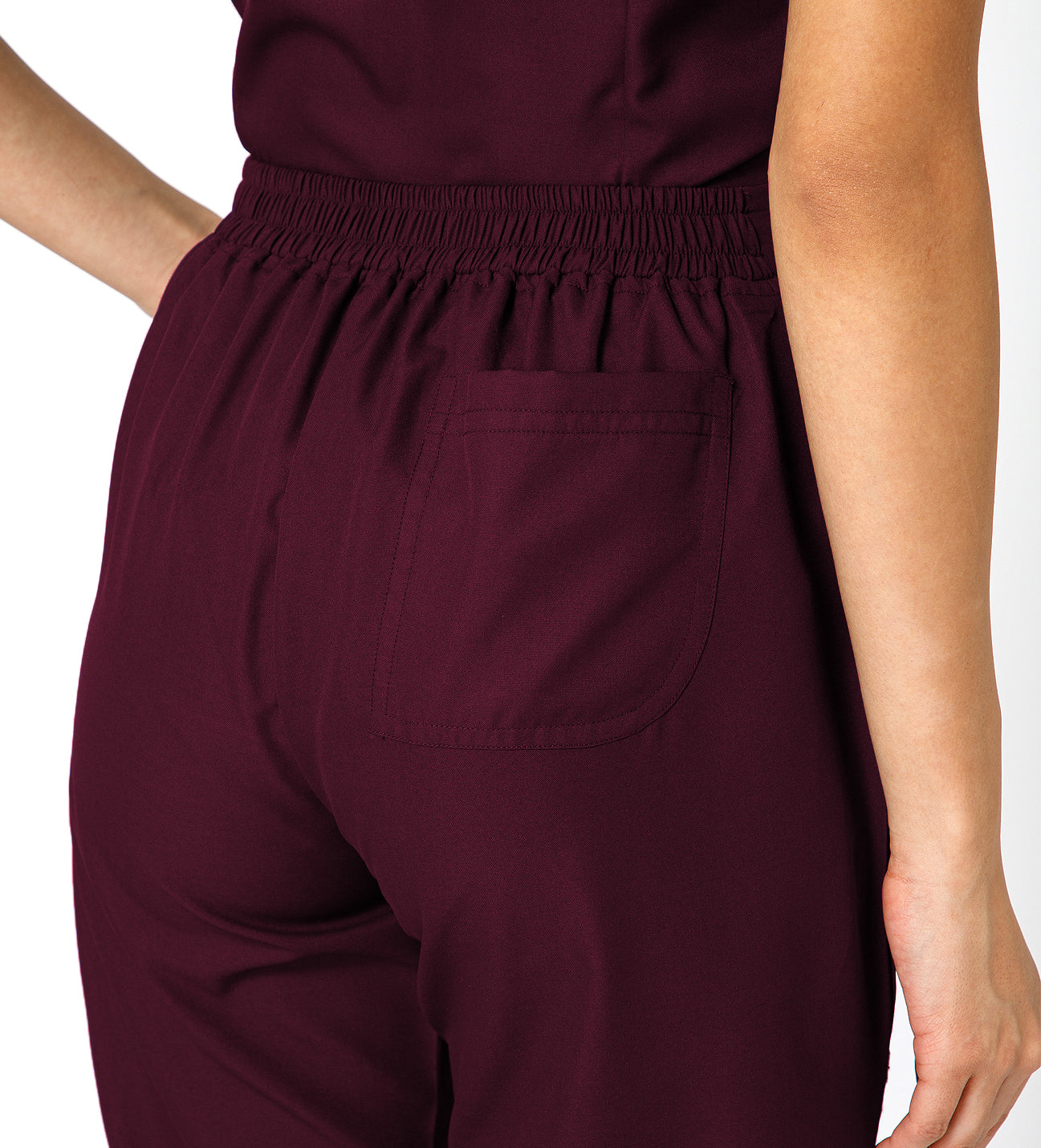 Healer's Line Women’s Scrub Bottom (Wine) 4 Pockets