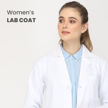 Women's Lab Coat - Button Closure
