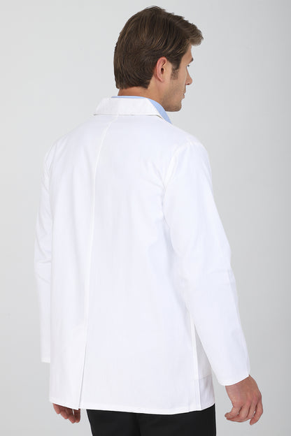 Men's Lab Coat Apron (Snap Closure) Full Sleeve - Length 30"