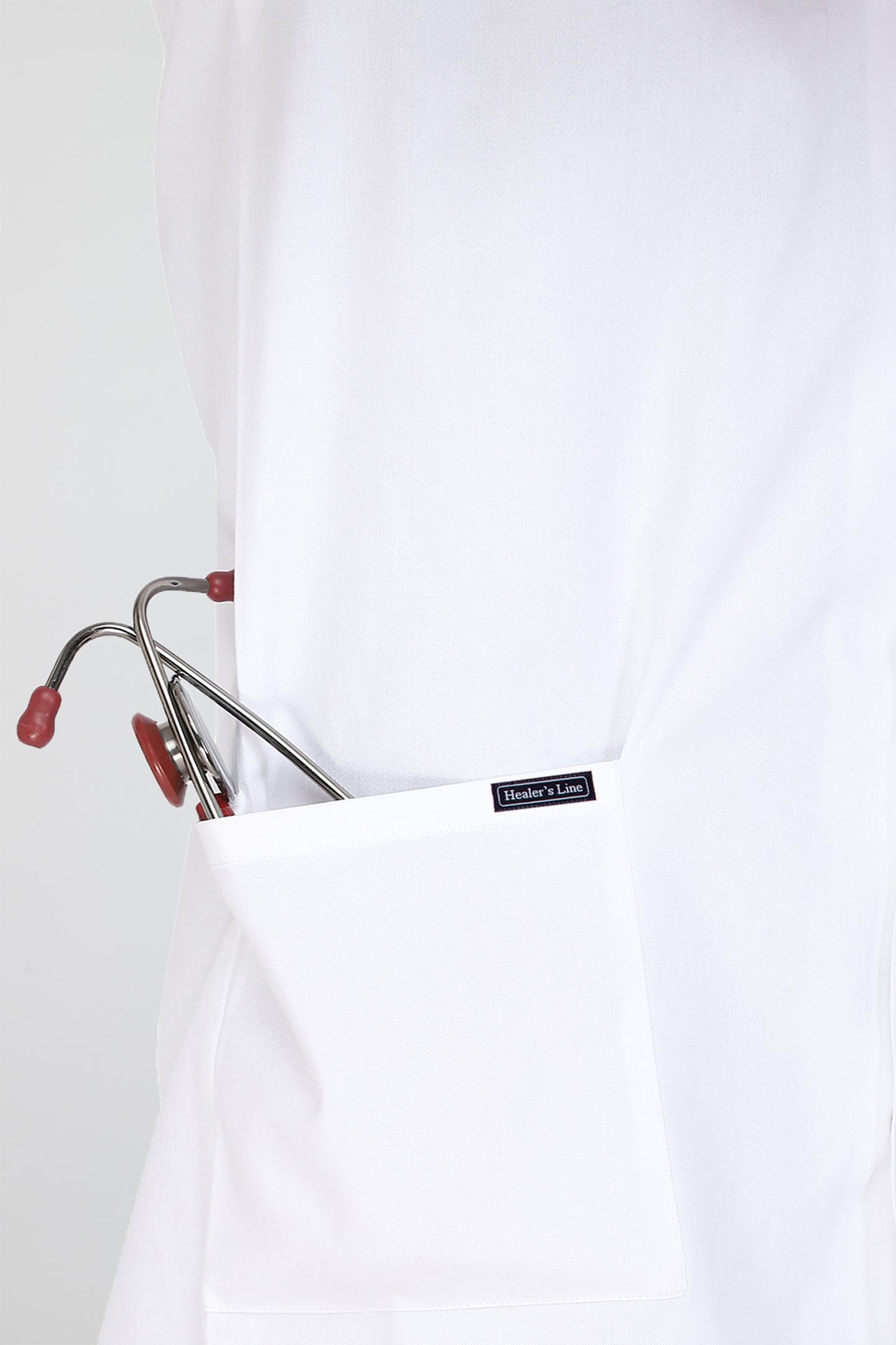 Men's Lab Coat Apron (Snap Closure) Full Sleeve - Length 34"