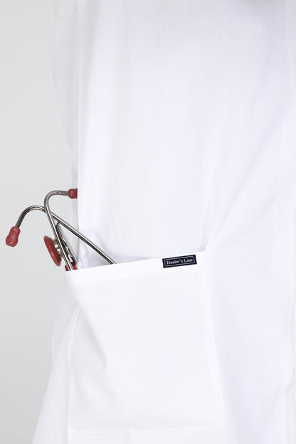 Men's Lab Coat Apron (Snap Closure) Full Sleeve - Length 34"