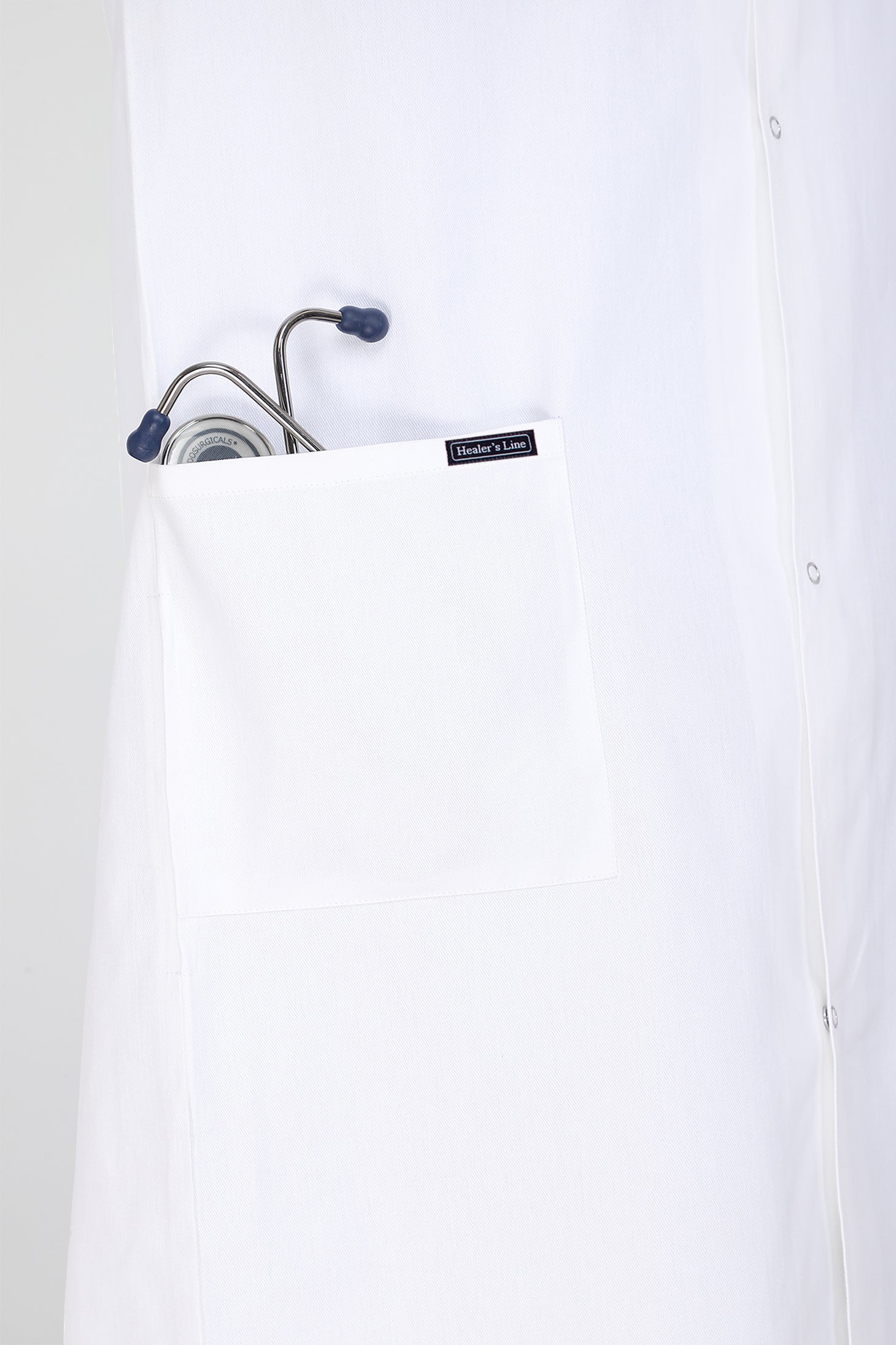 Men's Lab Coat Apron (Snap Closure) Full Sleeve - Length 41