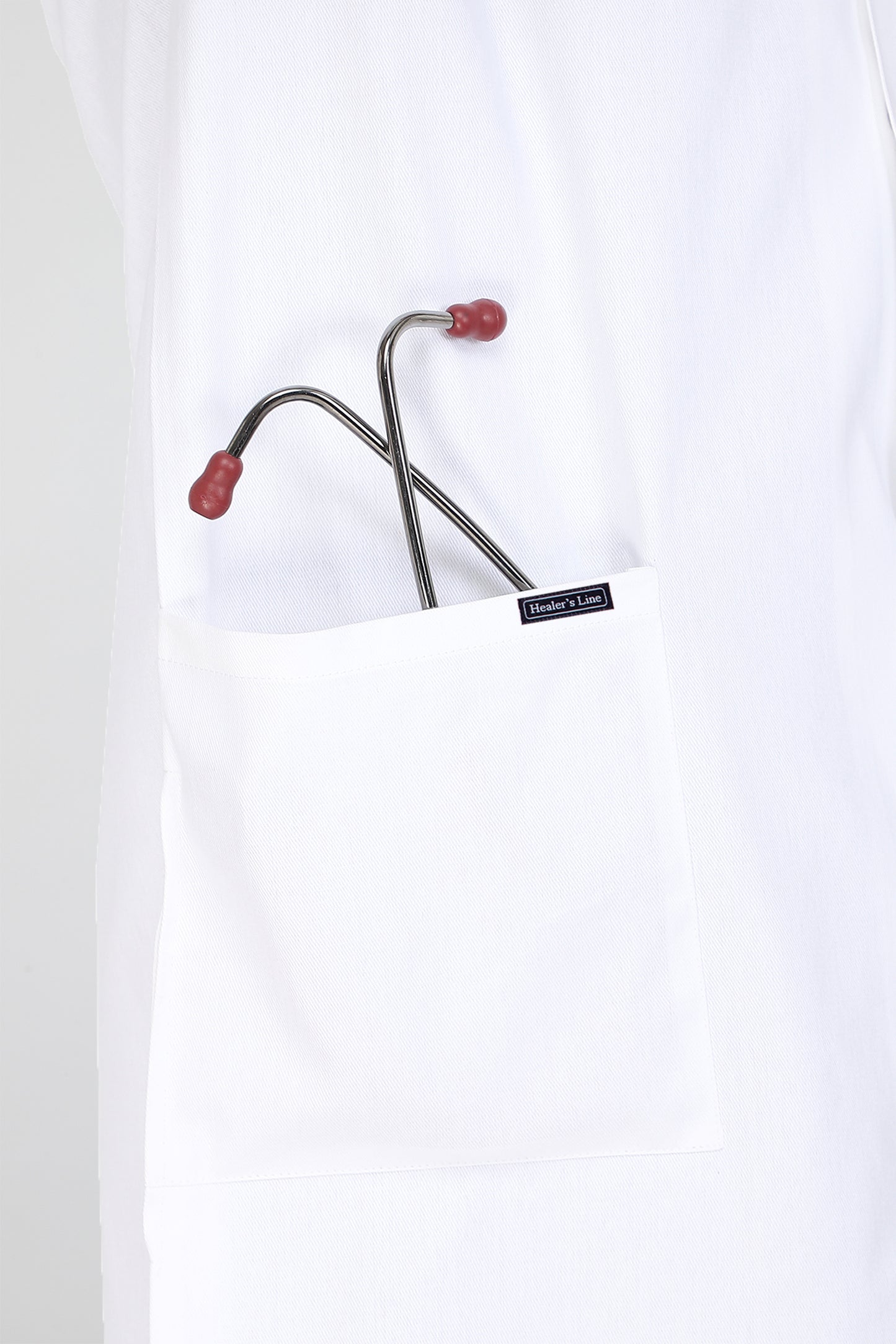 Men's Lab Coat Apron (Snap Closure) Half Sleeve - Length 37"