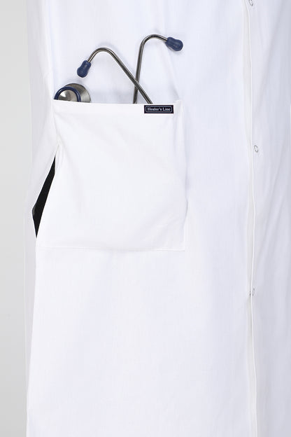 Men's Lab Coat Apron (Snap Closure) Half Sleeve - Length 41"