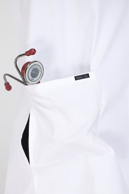 Men's Lab Coat Apron (Zipper Closure) Full Sleeve - Length 41"