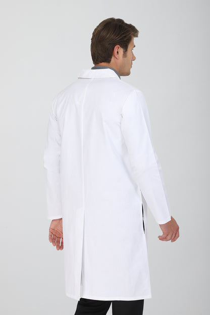 Men's Lab Coat Apron (Zipper Closure) Full Sleeve - Length 41"