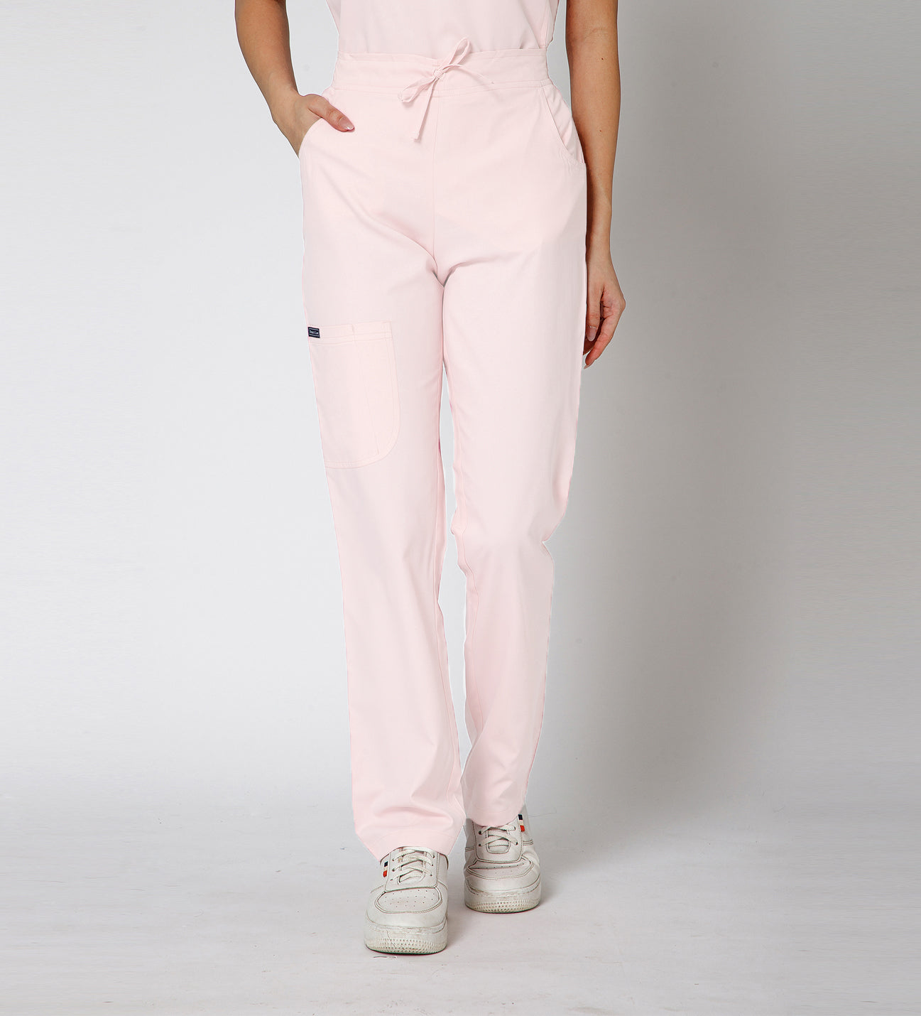 Healer's Line Women’s Scrub Bottom (Baby Pink) 4 Pockets
