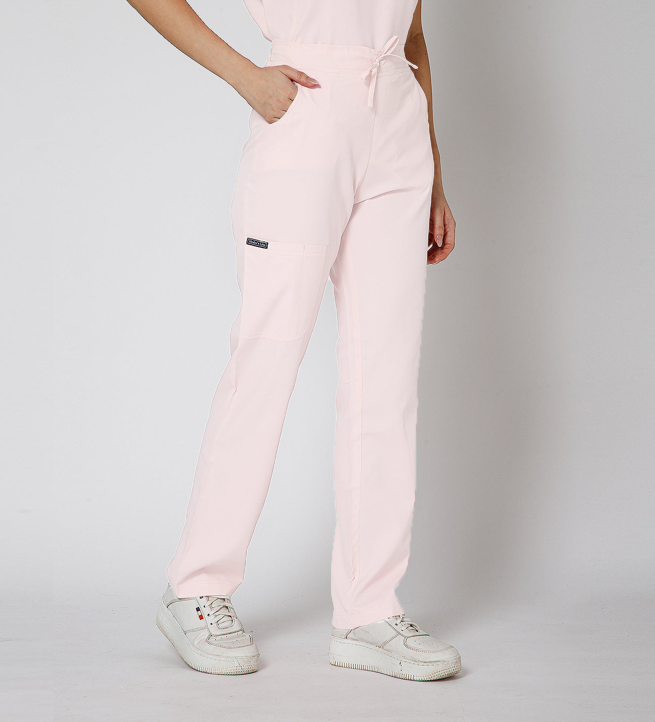 Healer's Line Women’s Scrub Bottom (Baby Pink) 4 Pockets