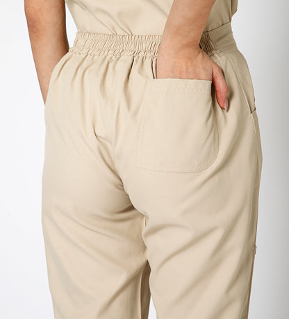 Healer's Line Women’s Scrub Bottom (Beige) 4 Pockets