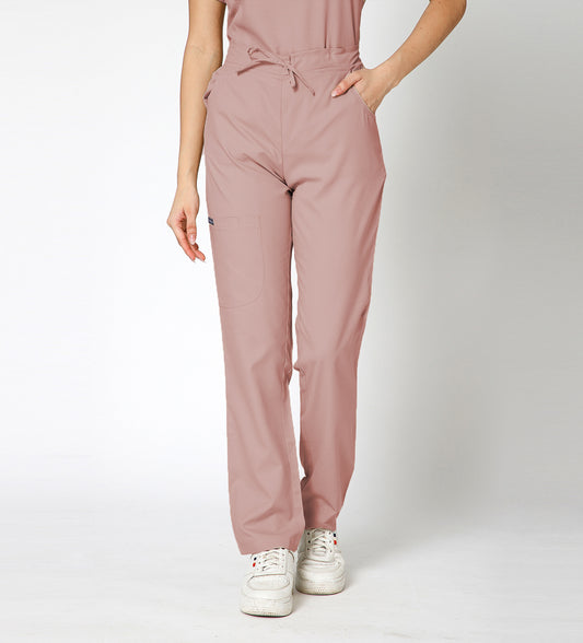 Healer's Line Women’s Scrub Bottom (Dark Peach) 4 Pockets