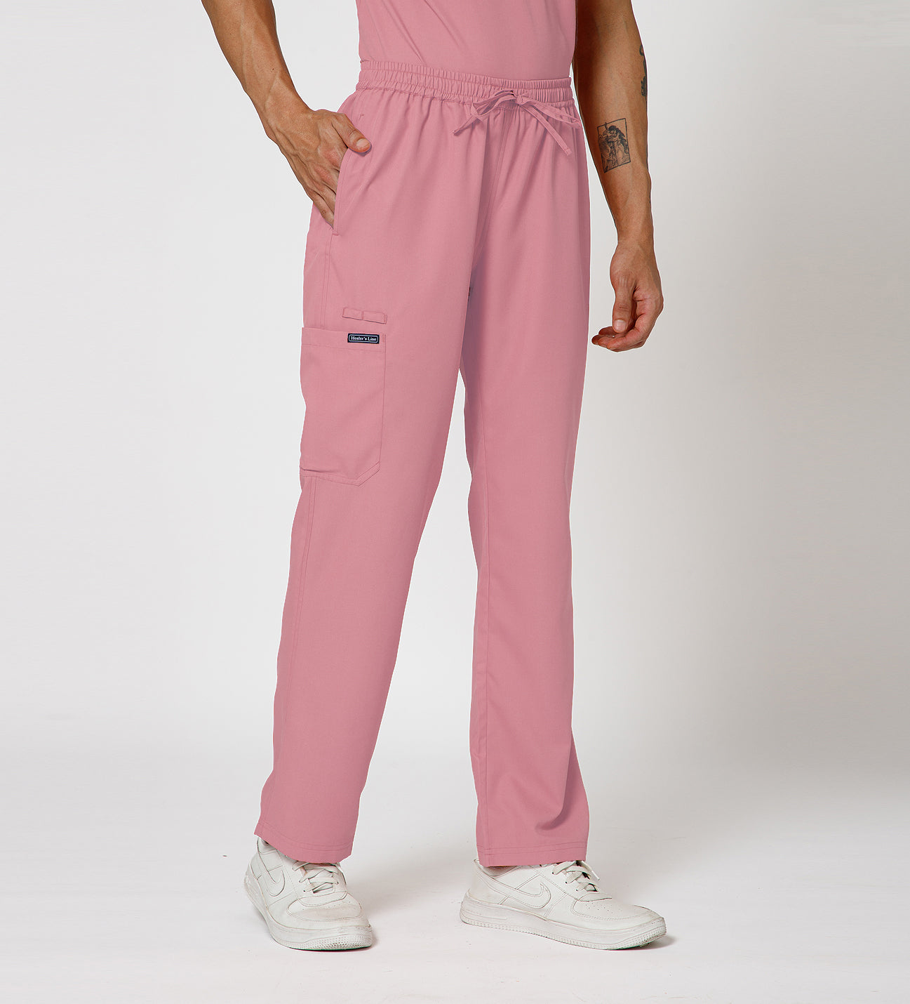 Healer's Line Men's Scrub Bottom (Dark Peach) 4 Pockets