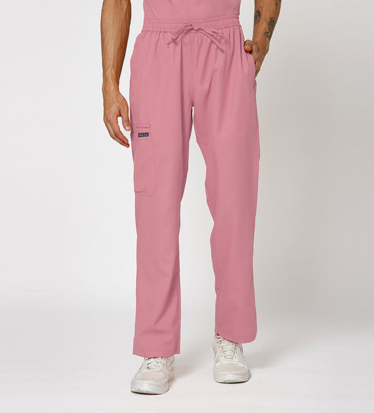 Healer's Line Men's Scrub Bottom (Dark Peach) 4 Pockets
