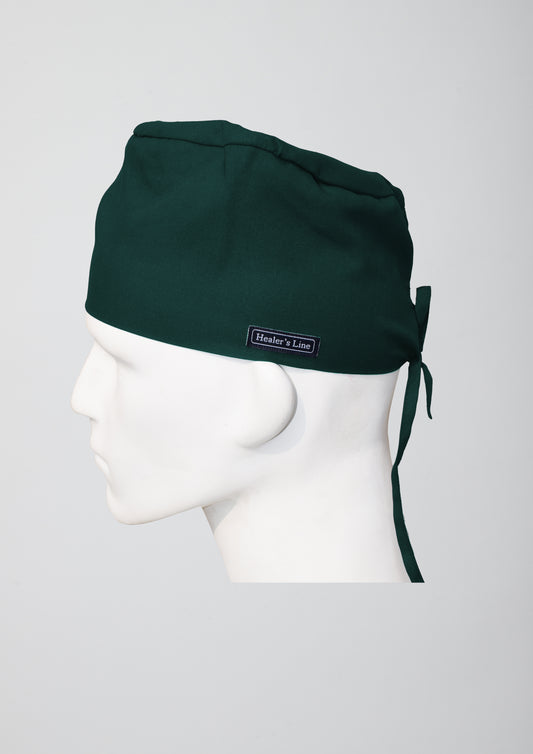 Scrub Cap (Forest Green) PRH Fabric