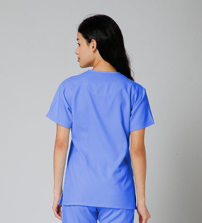 Healer's Line Classic Women’s V-Neck Scrub Top (Lavender)
