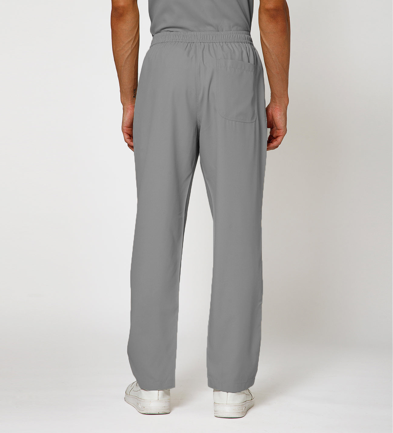Healer's Line Men's Scrub Bottom (Light Grey) 4 Pockets