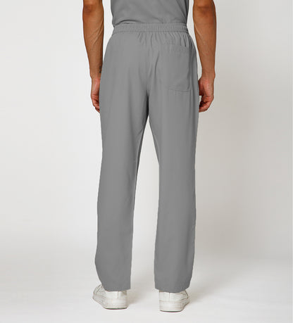 Healer's Line Men's Scrub Bottom (Light Grey) 4 Pockets