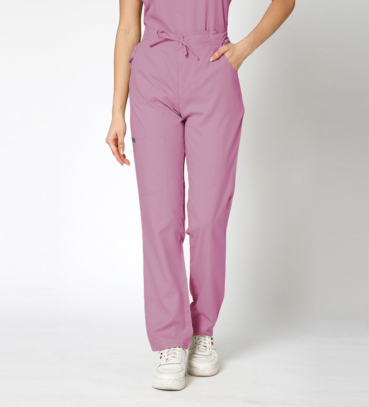 Healer's Line Women’s Scrub Bottom (Mauve) 4 Pockets