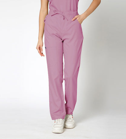 Healer's Line Women’s Scrub Bottom (Mauve) 4 Pockets
