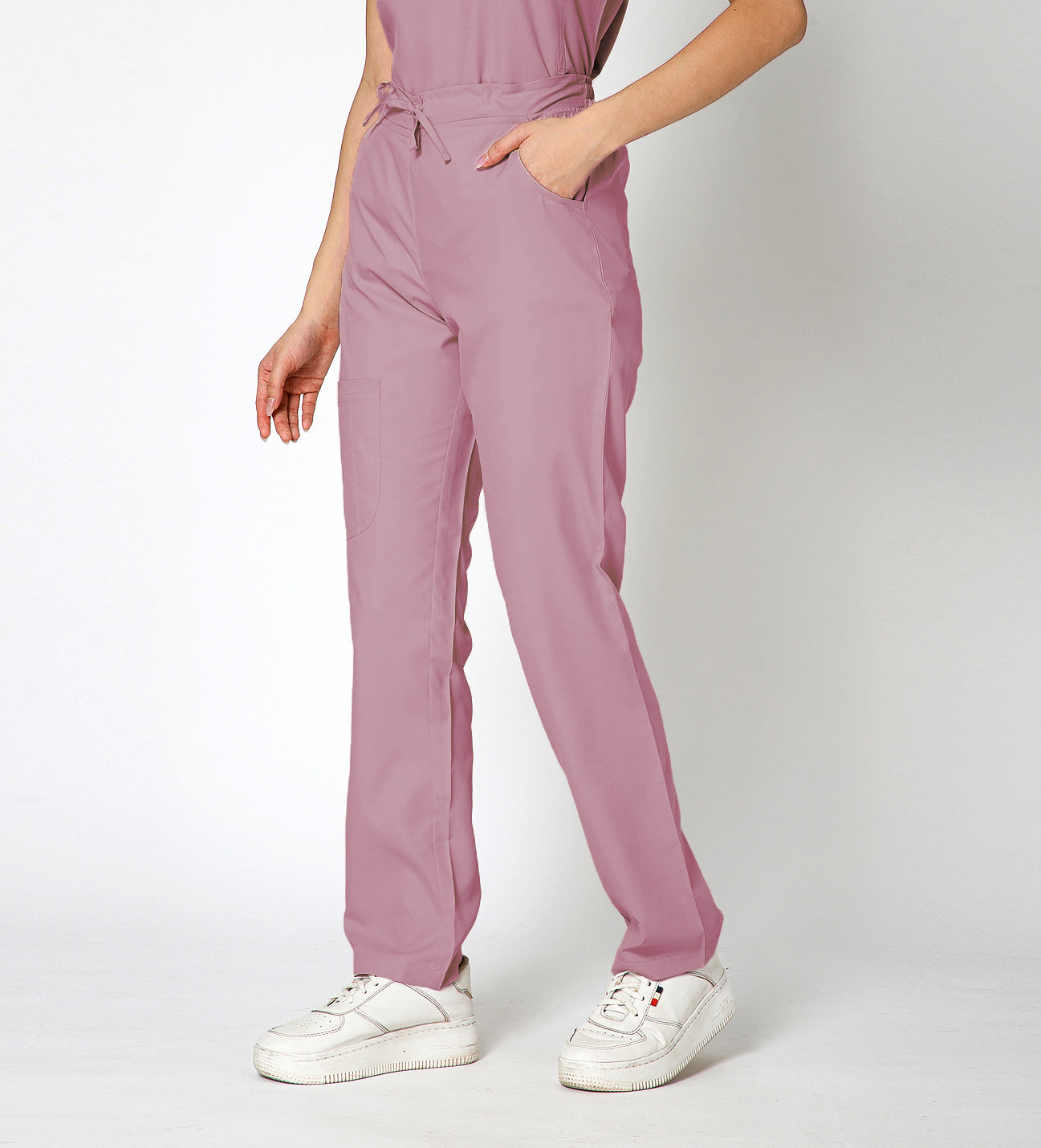 Healer's Line Women’s Scrub Bottom (Mauve) 4 Pockets