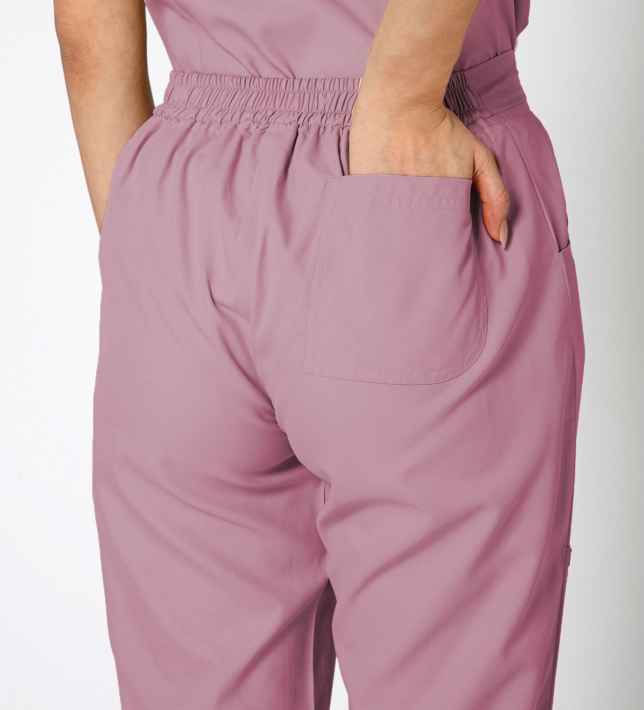 Healer's Line Women’s Scrub Bottom (Mauve) 4 Pockets