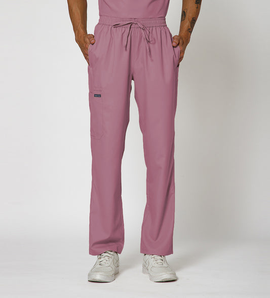 Healer's Line Men's Scrub Bottom (Mauve) 4 Pockets