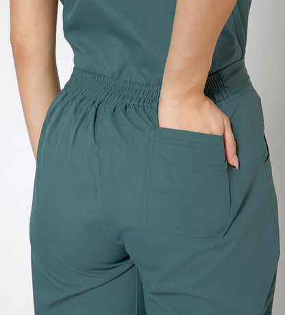 Healer's Line Women’s Scrub Bottom (Medium Olive) 4 Pockets