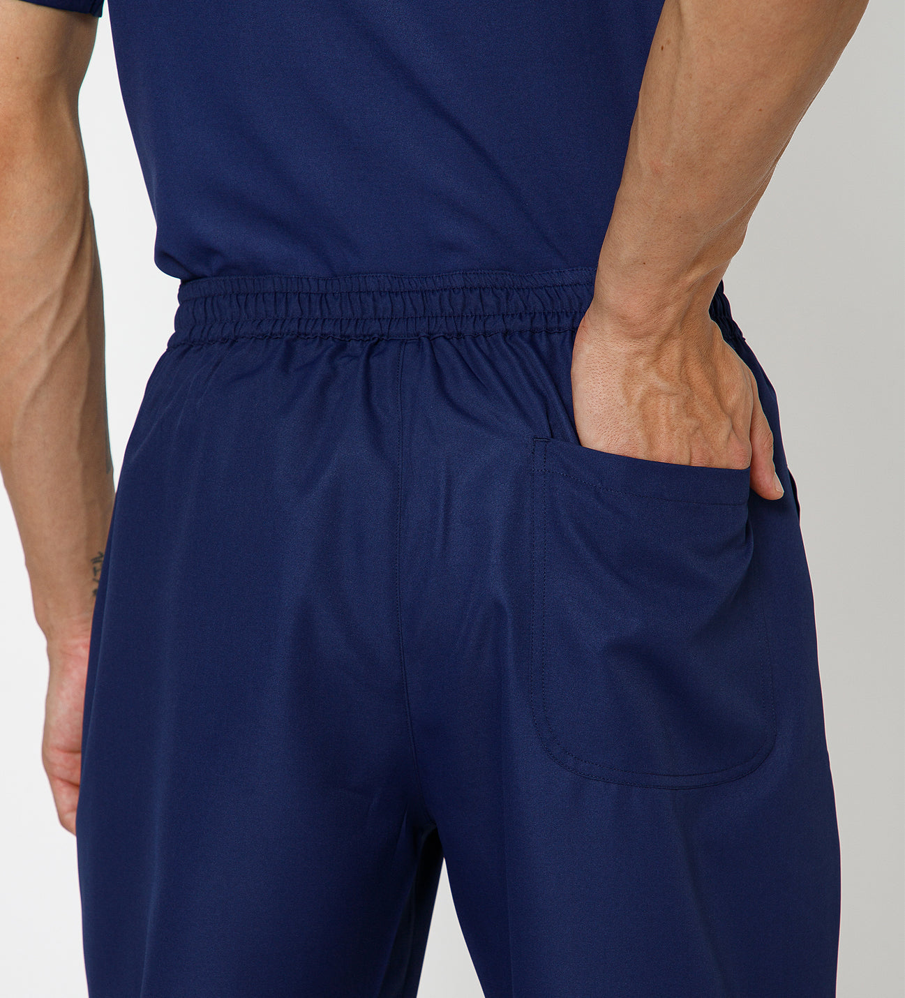 Healer's Line Men's Scrub Bottom (Navy) 4 Pockets