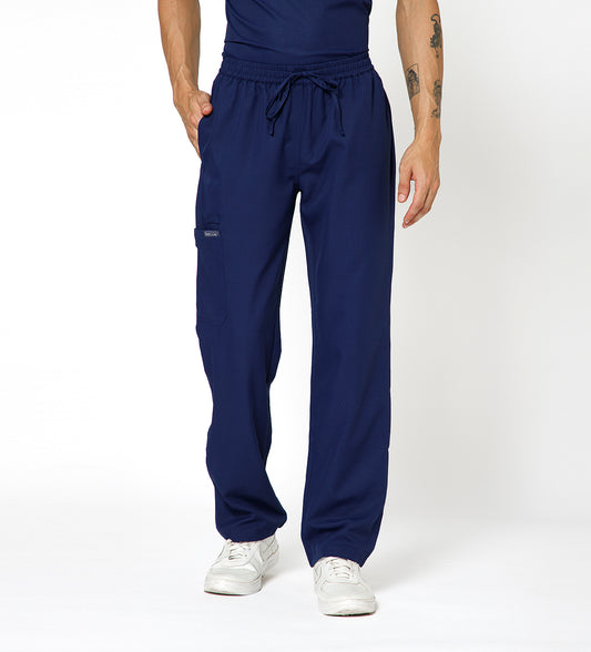 Healer's Line Men's Scrub Bottom (Navy) 4 Pockets