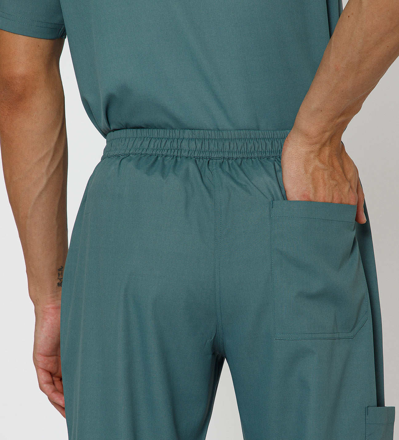 Healer's Line Men's Scrub Bottom (Medium Olive) 4 Pockets