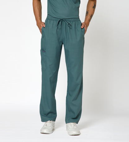 Healer's Line Men's Scrub Bottom (Medium Olive) 4 Pockets
