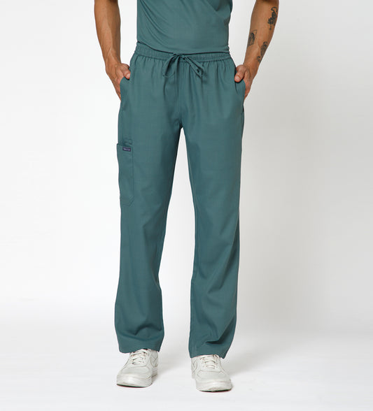 Healer's Line Men's Scrub Bottom (Medium Olive) 4 Pockets