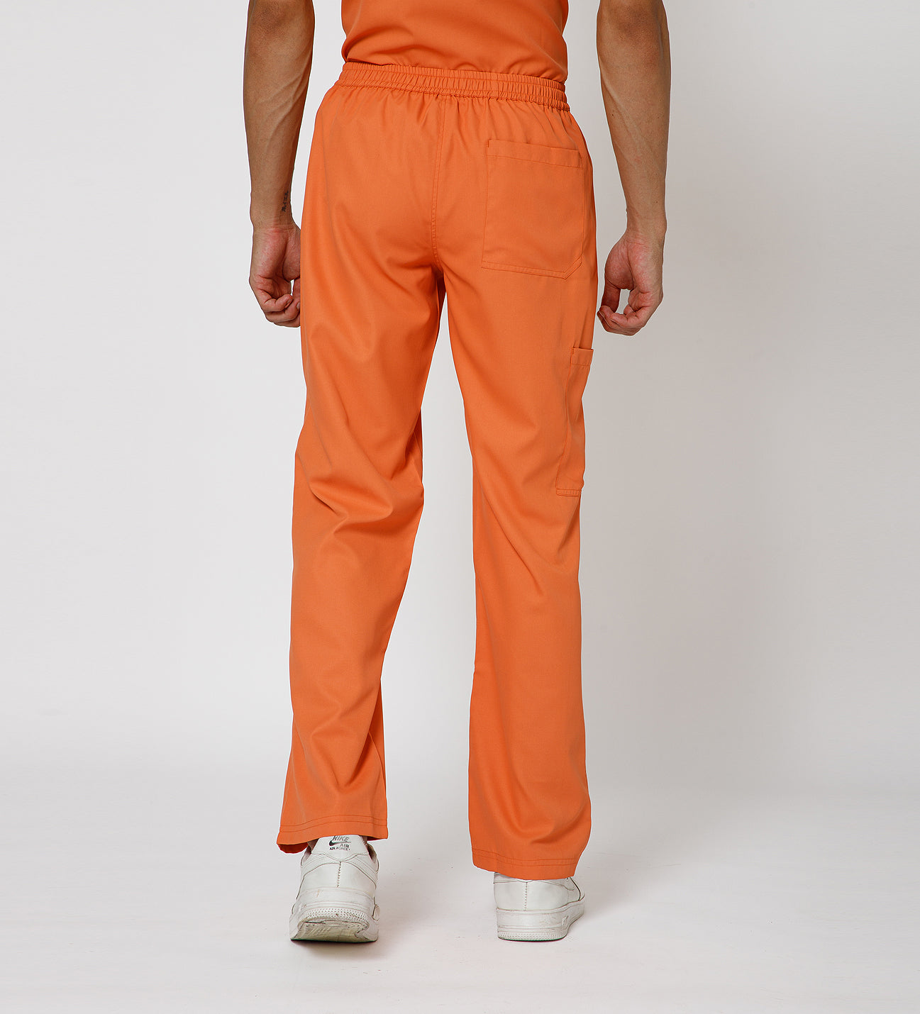 Healer's Line Men's Scrub Bottom (Orange) 4 Pockets