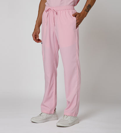 Healer's Line Men's Scrub Bottom (Pink) 4 Pockets