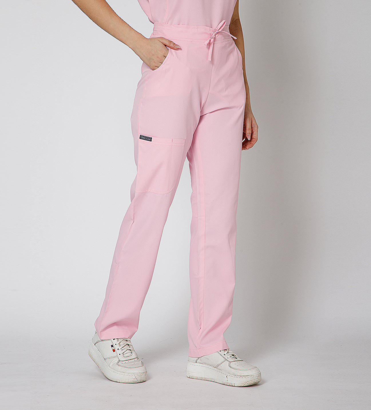 Healer's Line Women’s Scrub Bottom (Pink) 4 Pockets