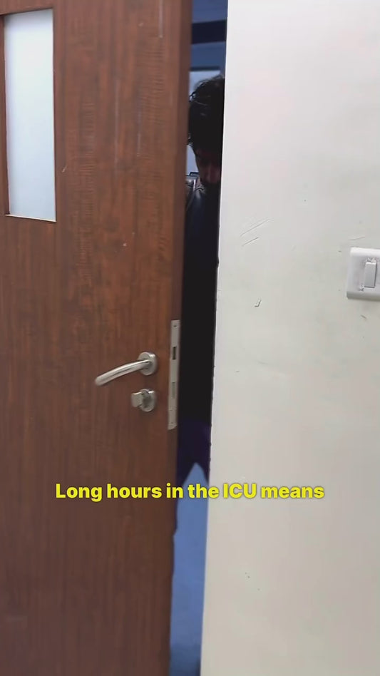 Classic Men’s V-Neck Scrub Suit (Light Grey)