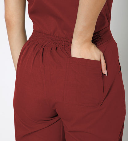 Healer's Line Women’s Scrub Bottom (Red) 4 Pockets