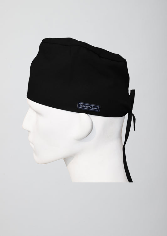 Scrub Cap (Royal Black) PRH Fabric