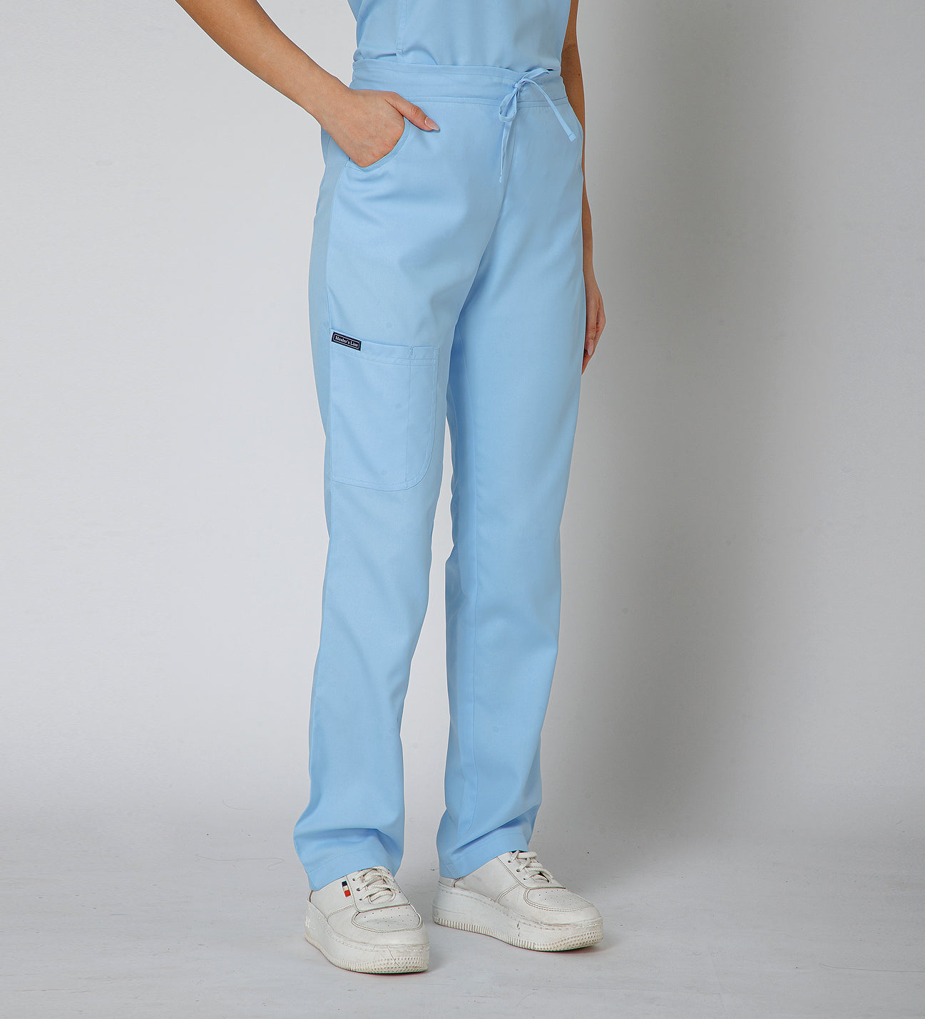 Healer's Line Women’s Scrub Bottom (Sky Blue) 4 Pockets