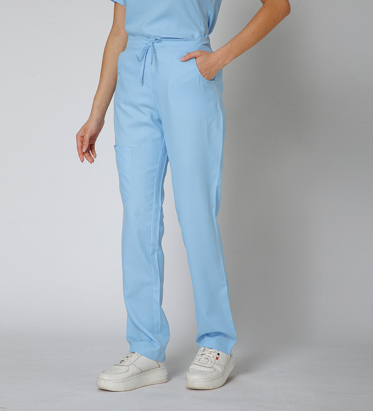 Healer's Line Women’s Scrub Bottom (Sky Blue) 4 Pockets