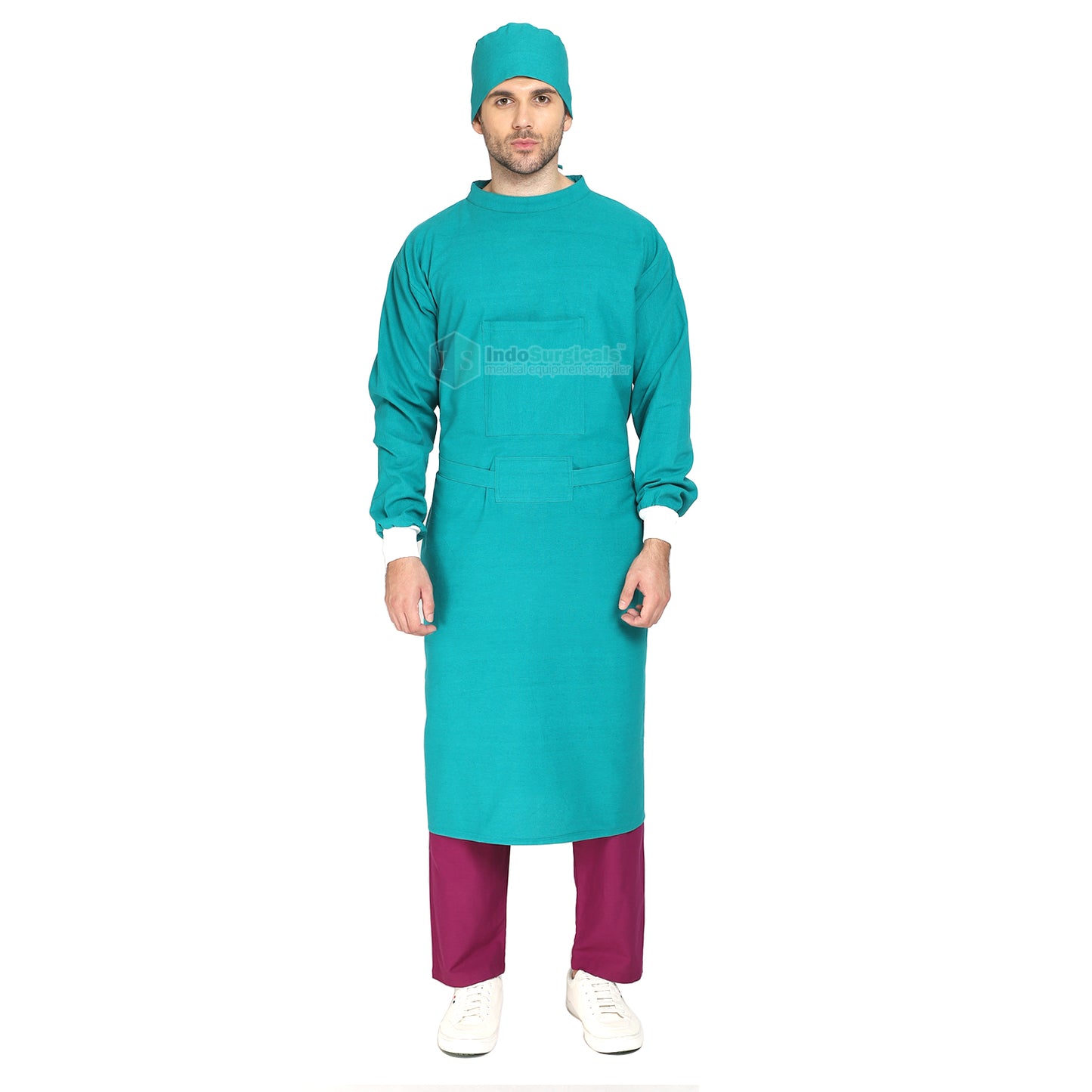 Healer's Line Men's Reusable Surgeon Gown Set